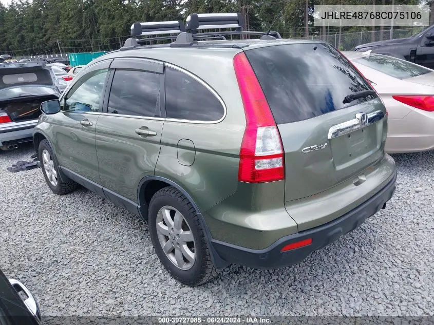 JHLRE48768C075106 2008 Honda Cr-V Ex-L