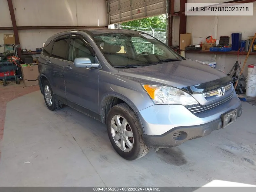 JHLRE48788C023718 2008 Honda Cr-V Ex-L