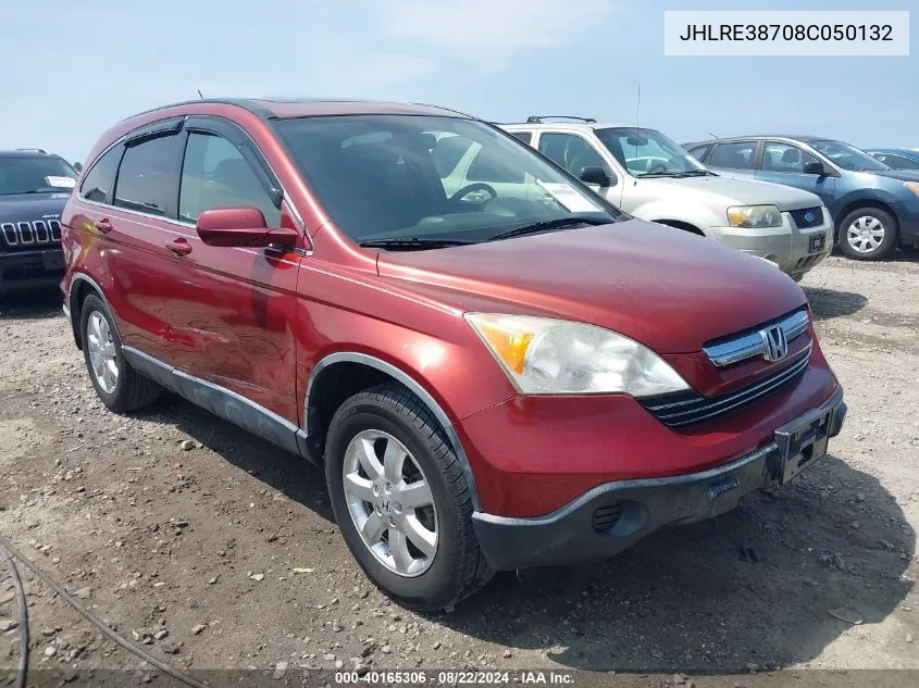 JHLRE38708C050132 2008 Honda Cr-V Ex-L