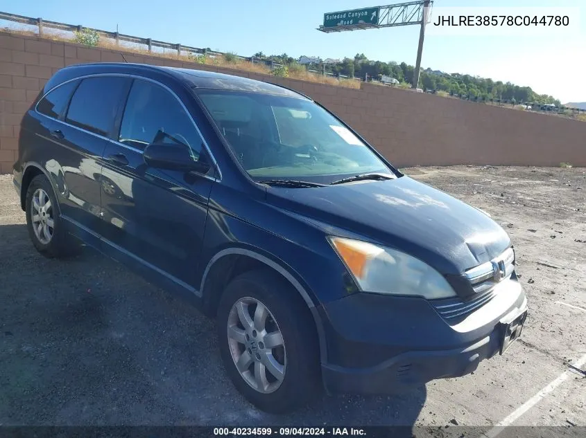 JHLRE38578C044780 2008 Honda Cr-V Ex