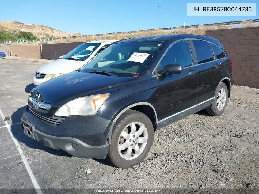 JHLRE38578C044780 2008 Honda Cr-V Ex