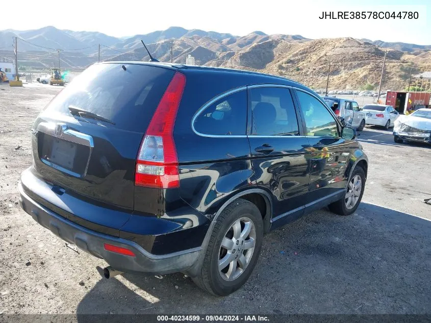 JHLRE38578C044780 2008 Honda Cr-V Ex