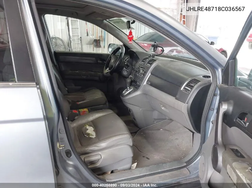 JHLRE48718C036567 2008 Honda Cr-V Ex-L