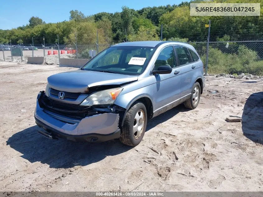 5J6RE48368L047245 2008 Honda Cr-V Lx