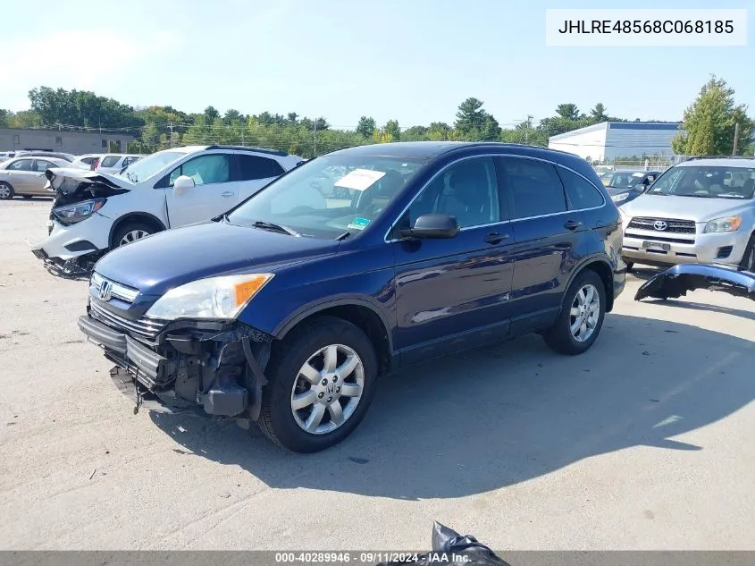 JHLRE48568C068185 2008 Honda Cr-V Ex