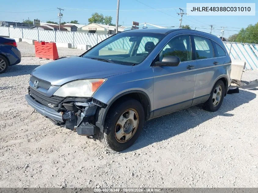 JHLRE48388C031010 2008 Honda Cr-V Lx