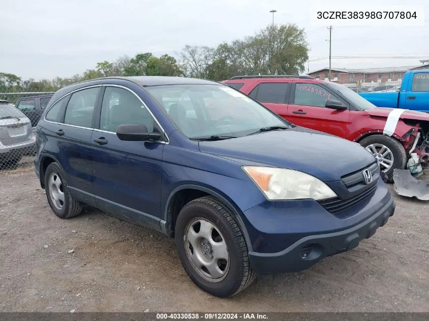 3CZRE38398G707804 2008 Honda Cr-V Lx