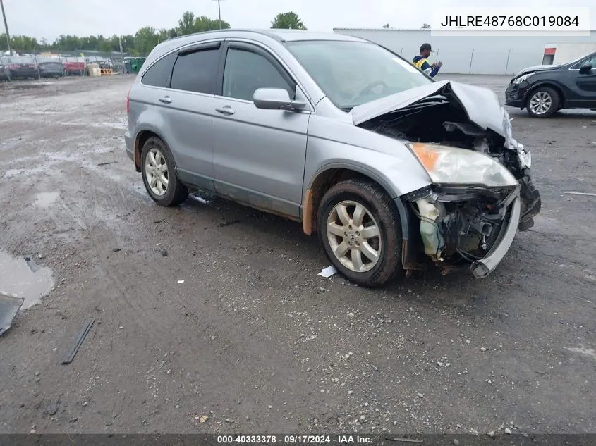 JHLRE48768C019084 2008 Honda Cr-V Ex-L