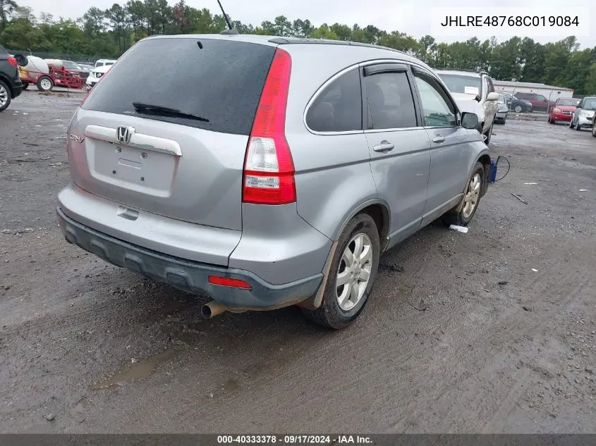 JHLRE48768C019084 2008 Honda Cr-V Ex-L