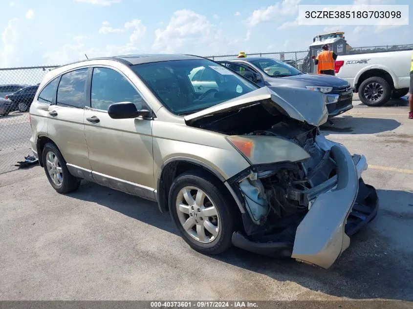 3CZRE38518G703098 2008 Honda Cr-V Ex