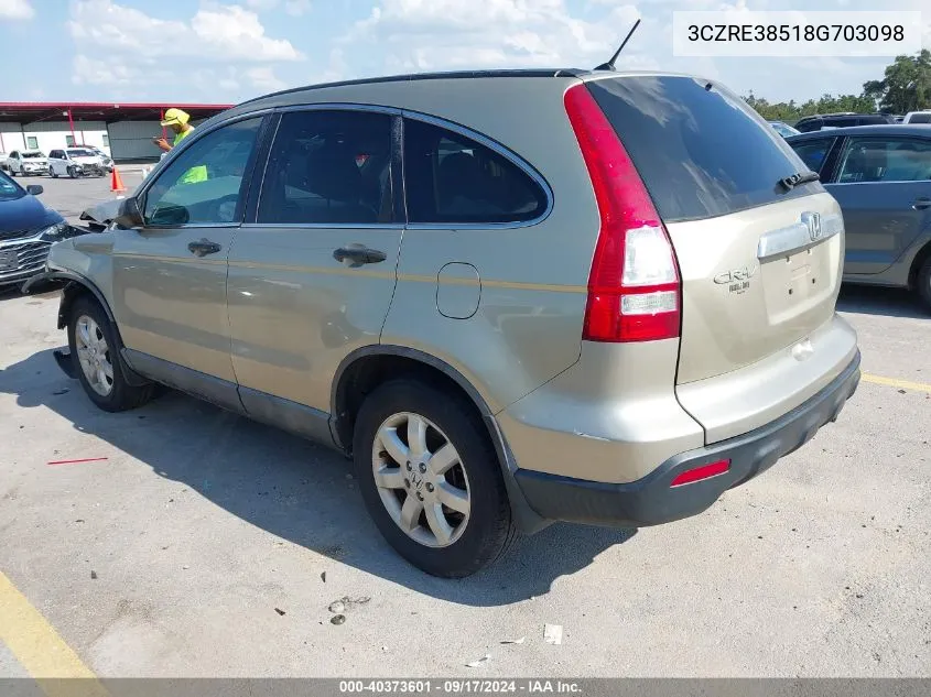 3CZRE38518G703098 2008 Honda Cr-V Ex