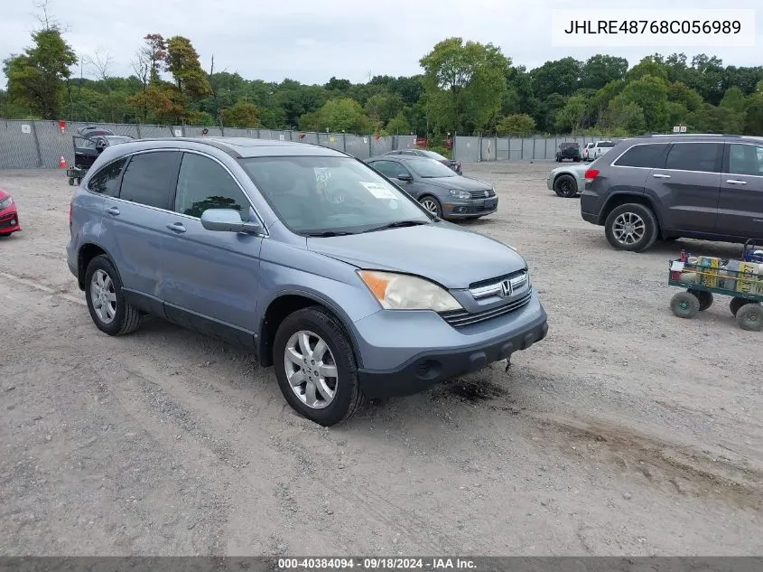 JHLRE48768C056989 2008 Honda Cr-V Exl