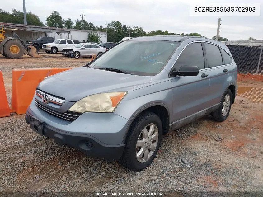 3CZRE38568G702903 2008 Honda Cr-V Ex