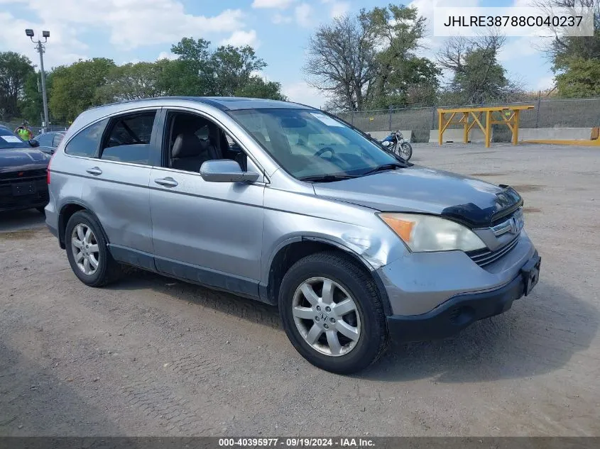 JHLRE38788C040237 2008 Honda Cr-V Ex-L