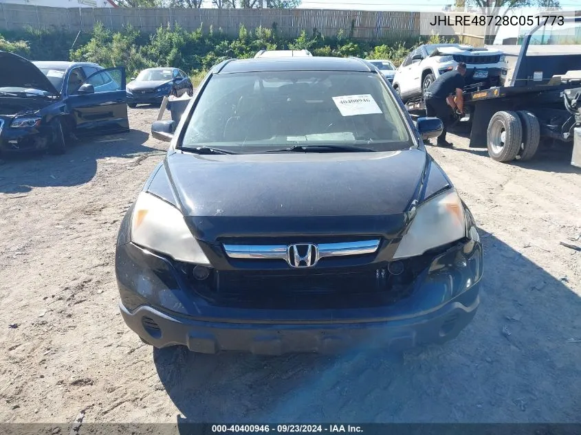 JHLRE48728C051773 2008 Honda Cr-V Ex-L