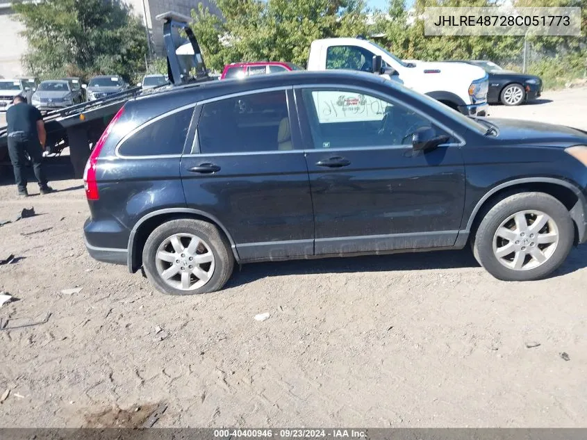 JHLRE48728C051773 2008 Honda Cr-V Ex-L