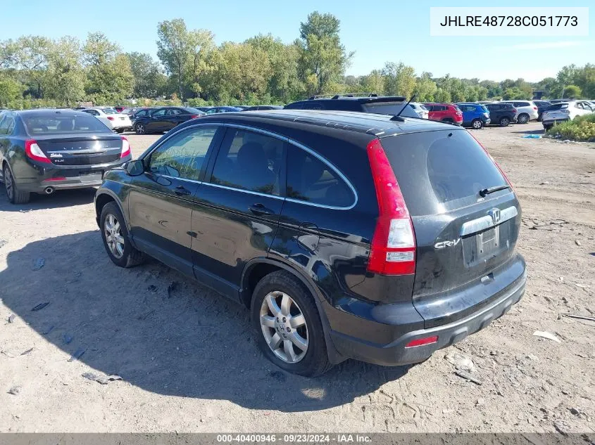 JHLRE48728C051773 2008 Honda Cr-V Ex-L