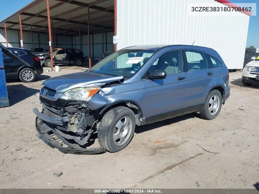 3CZRE38318G708462 2008 Honda Cr-V Lx