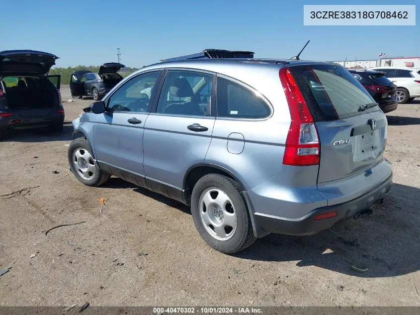 3CZRE38318G708462 2008 Honda Cr-V Lx