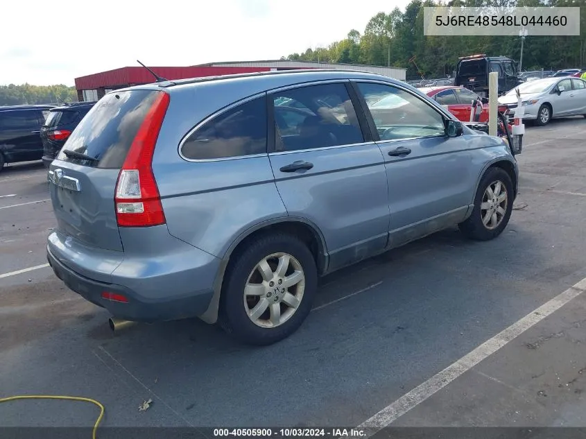 5J6RE48548L044460 2008 Honda Cr-V Ex