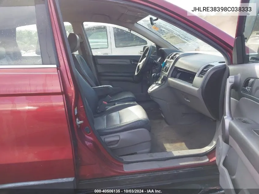 JHLRE38398C038333 2008 Honda Cr-V Lx