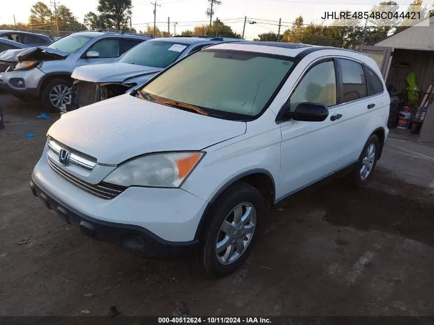 JHLRE48548C044421 2008 Honda Cr-V Ex