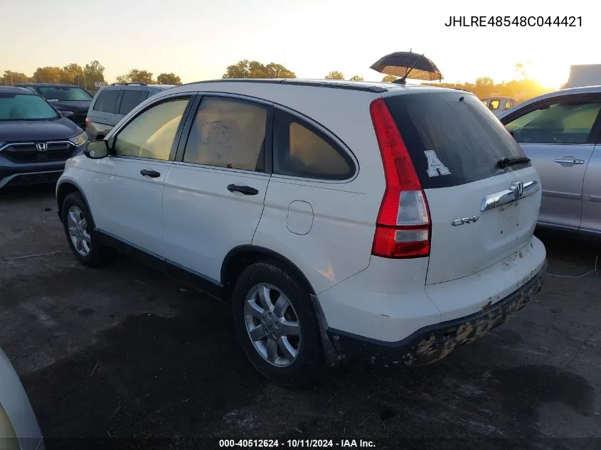 JHLRE48548C044421 2008 Honda Cr-V Ex