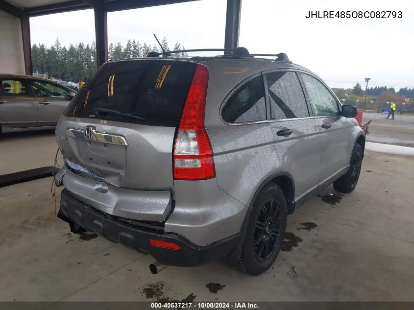 JHLRE485O8C082793 2008 Honda Cr-V Ex