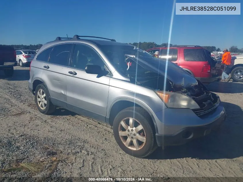 JHLRE38528C051099 2008 Honda Cr-V Ex