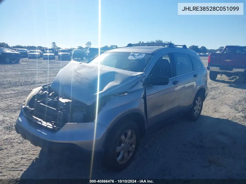 JHLRE38528C051099 2008 Honda Cr-V Ex