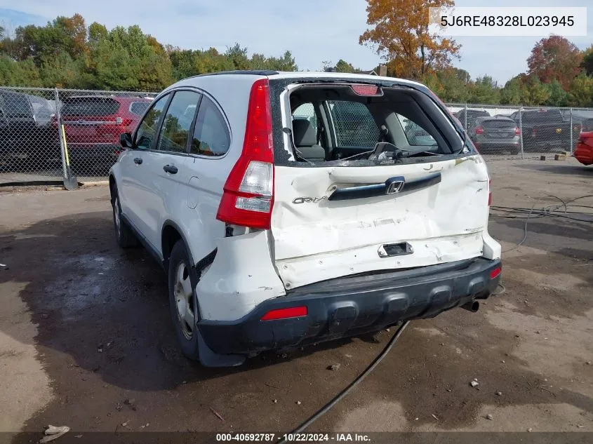 5J6RE48328L023945 2008 Honda Cr-V Lx