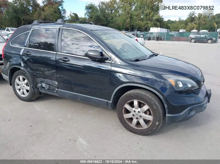 JHLRE483X8C079852 2008 Honda Cr-V Lx