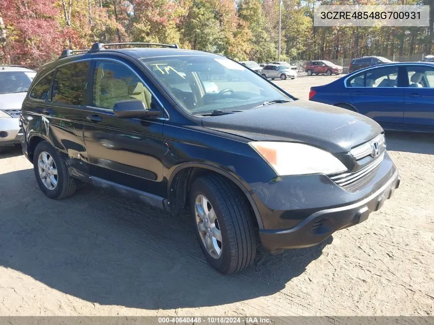 3CZRE48548G700931 2008 Honda Cr-V Ex