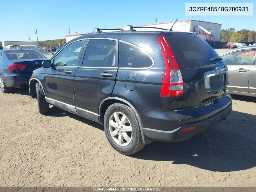 3CZRE48548G700931 2008 Honda Cr-V Ex