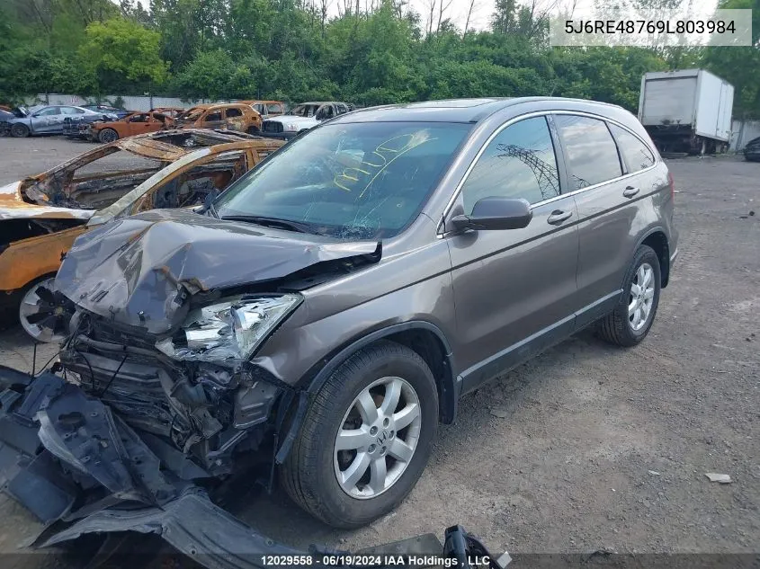 5J6RE48769L803984 2009 Honda Cr-V