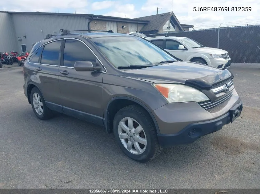 5J6RE48769L812359 2009 Honda Cr-V