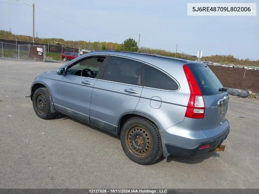 5J6RE48709L802006 2009 Honda Cr-V