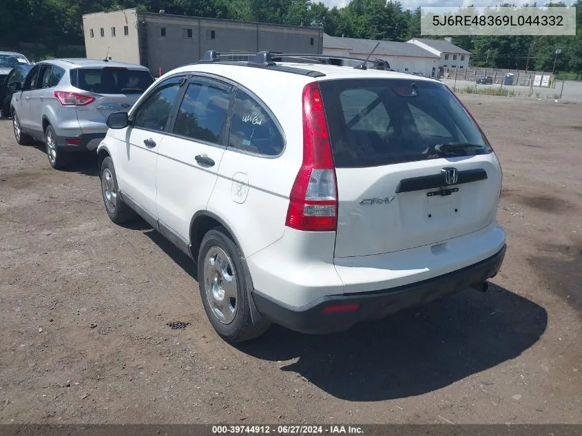 5J6RE48369L044332 2009 Honda Cr-V Lx