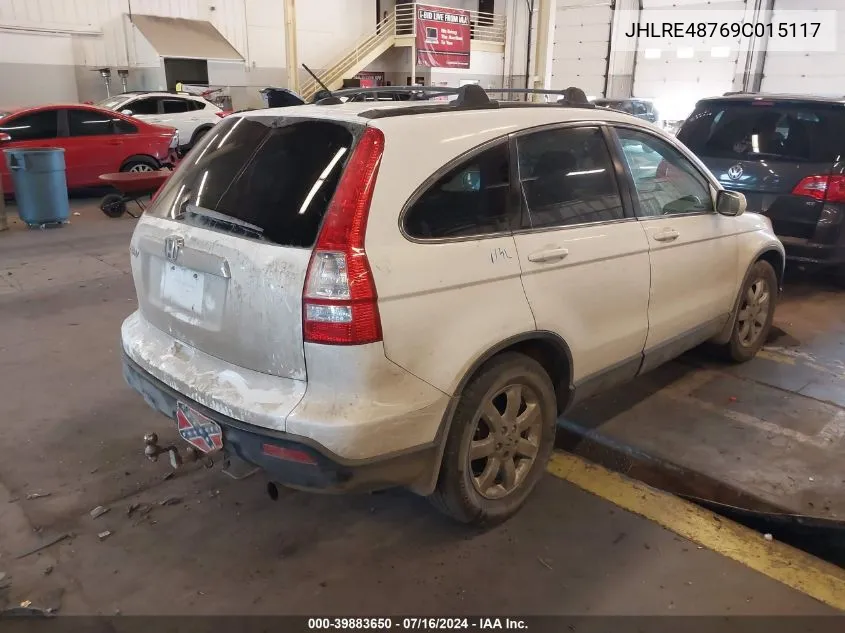 JHLRE48769C015117 2009 Honda Cr-V Ex-L