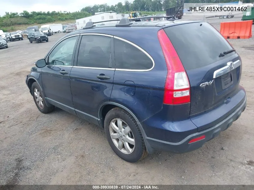 JHLRE485X9C001462 2009 Honda Cr-V Ex