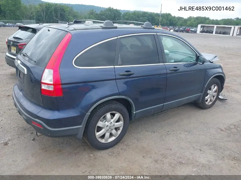 JHLRE485X9C001462 2009 Honda Cr-V Ex