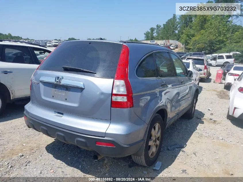 3CZRE385X9G703232 2009 Honda Cr-V Ex