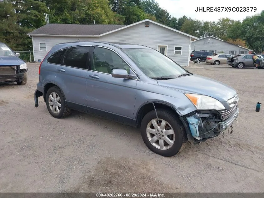 JHLRE487X9C023379 2009 Honda Cr-V Ex-L