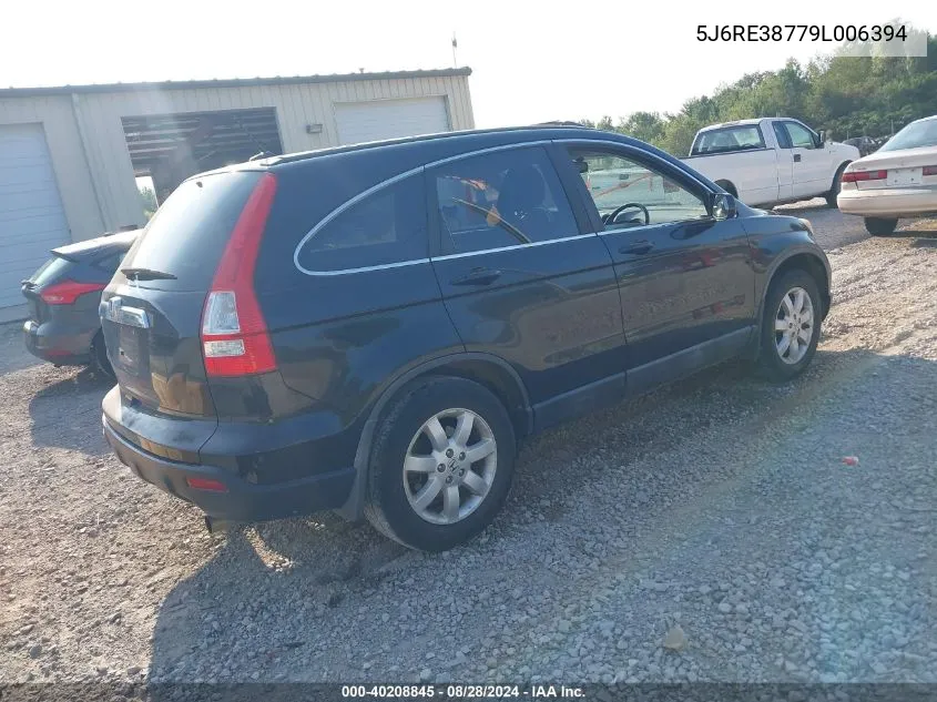 5J6RE38779L006394 2009 Honda Cr-V Ex-L