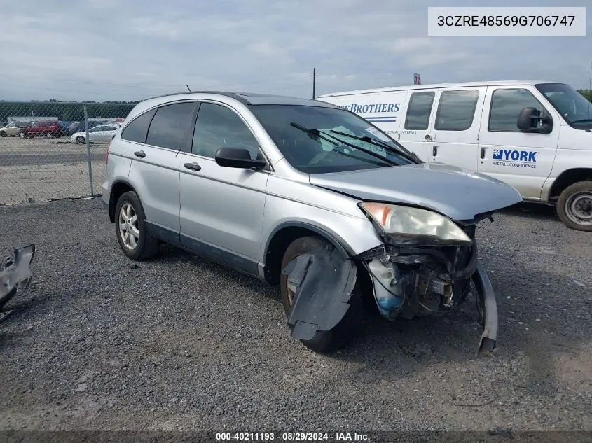 3CZRE48569G706747 2009 Honda Cr-V Ex