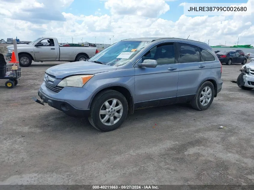 JHLRE38799C002680 2009 Honda Cr-V Ex-L