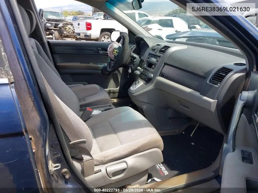 5J6RE38369L021630 2009 Honda Cr-V Lx