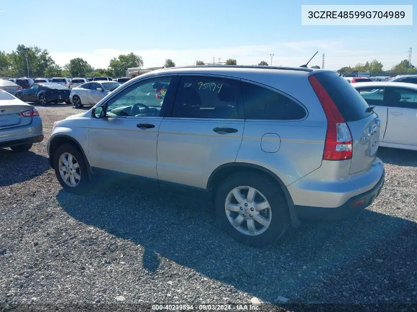 3CZRE48599G704989 2009 Honda Cr-V Ex