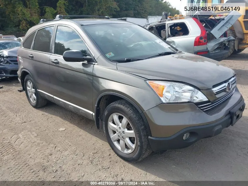 5J6RE48519L046149 2009 Honda Cr-V Ex