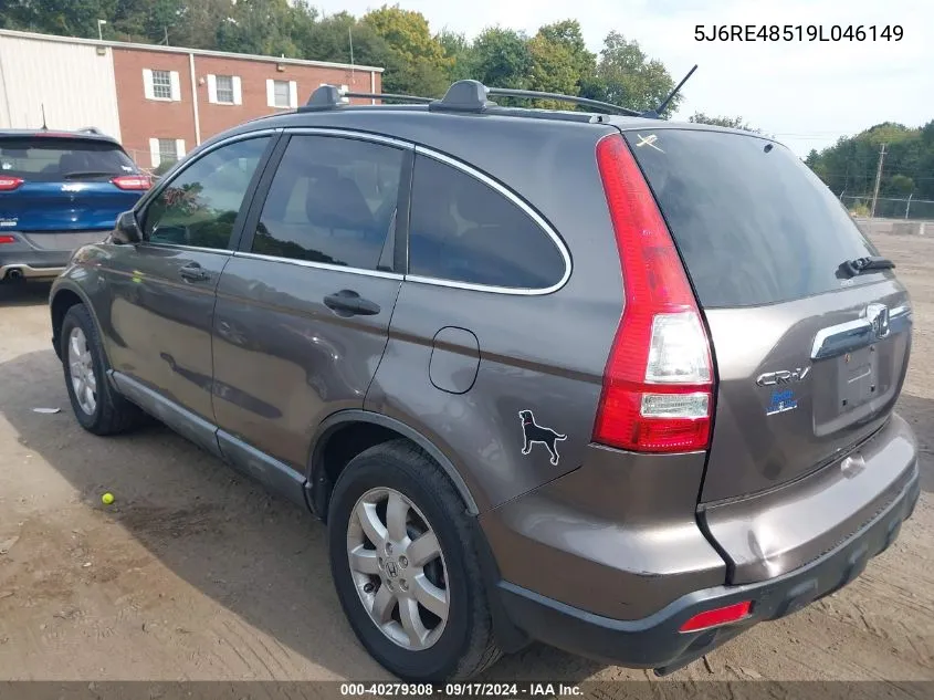 5J6RE48519L046149 2009 Honda Cr-V Ex